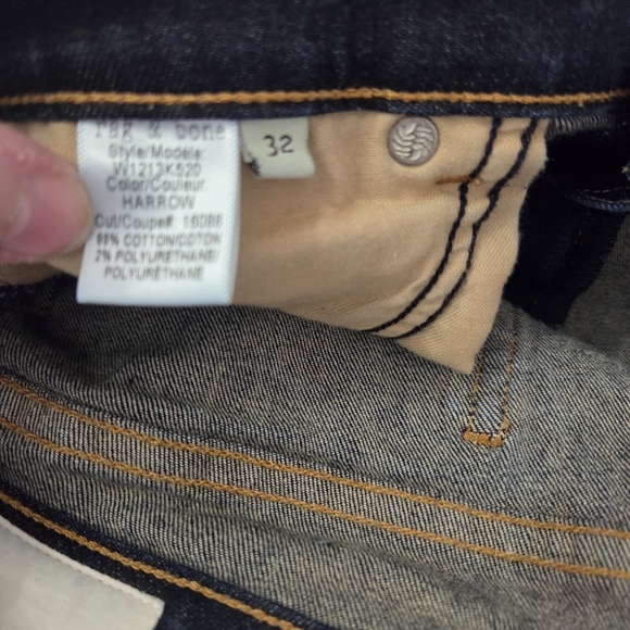 Rag And Bone Womans Skinny Jeans Size 32 - Picture 8 of 8